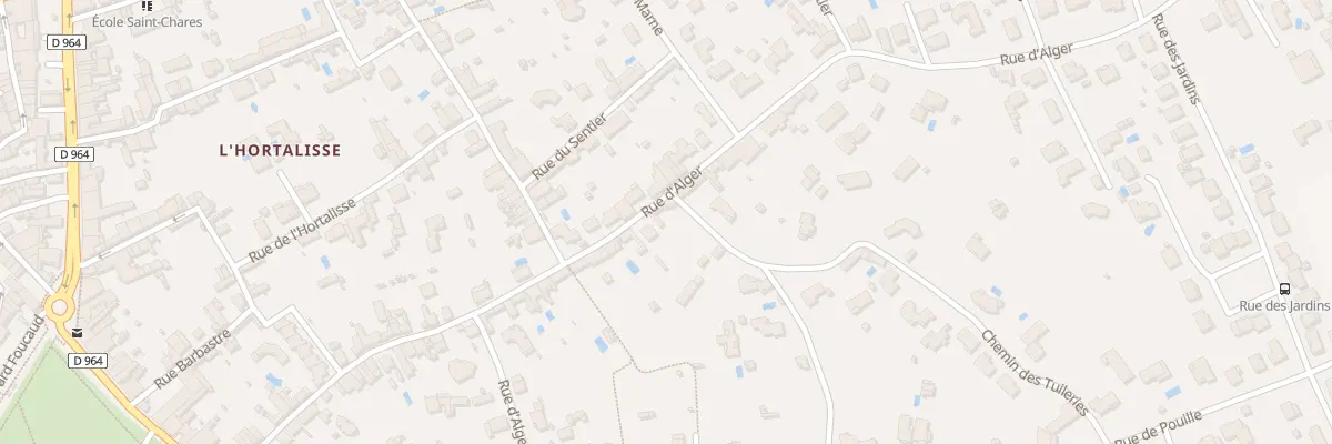 Plan du 78 Rue d’Alger à Gaillac