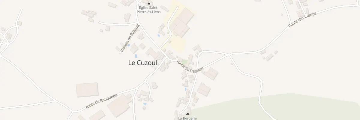 Plan du 5125 Cuzoul à Castanet