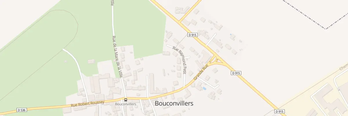 Plan du 6 Rue Raymond Petit à Bouconvillers