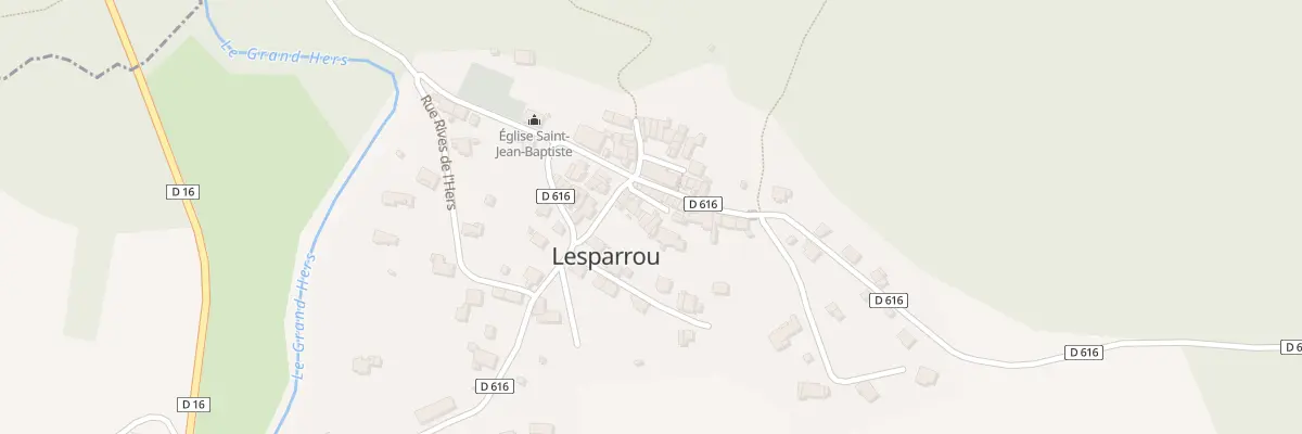 Plan du 6 Rue Iéra d’Aval à Lesparrou