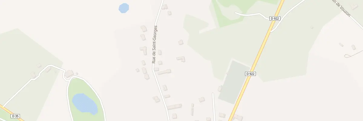 Plan du 398B Rue Saint Georges à Chaumont-sur-Tharonne