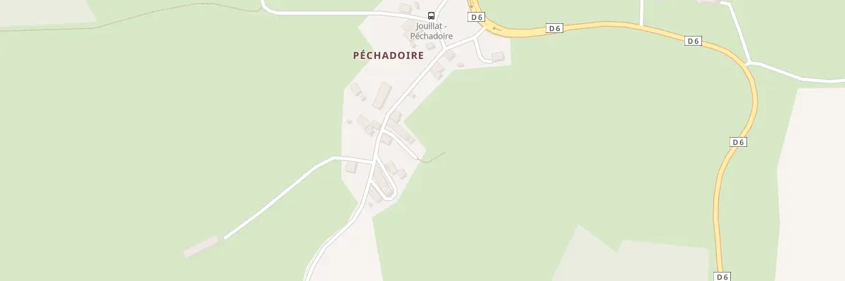 Plan du 5 Pechadoire à Jouillat