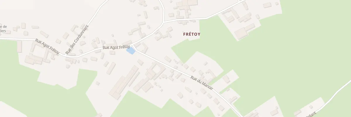 Plan du 3 Rue du Manoir (fretoy) à Grémévillers