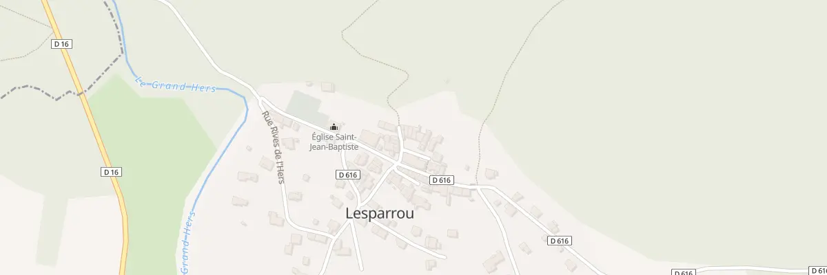 Plan du 126 Lesparrou(Village) à Lesparrou