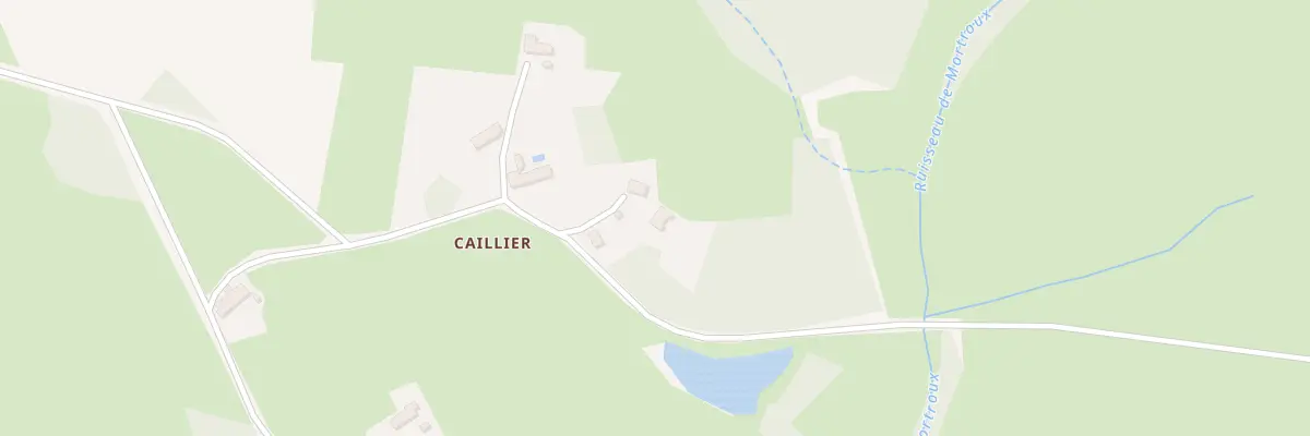 Plan du 12 Cailler à Mortroux