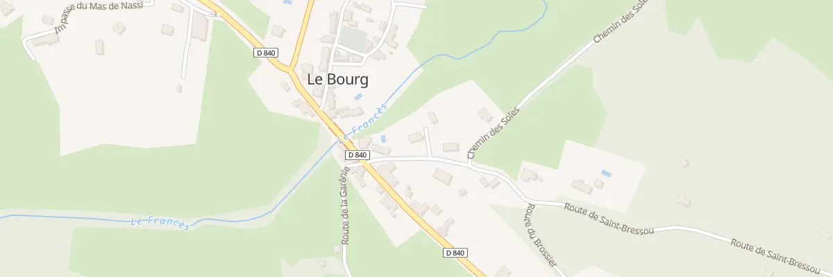Plan du 5142 Le Bourg au Bourg