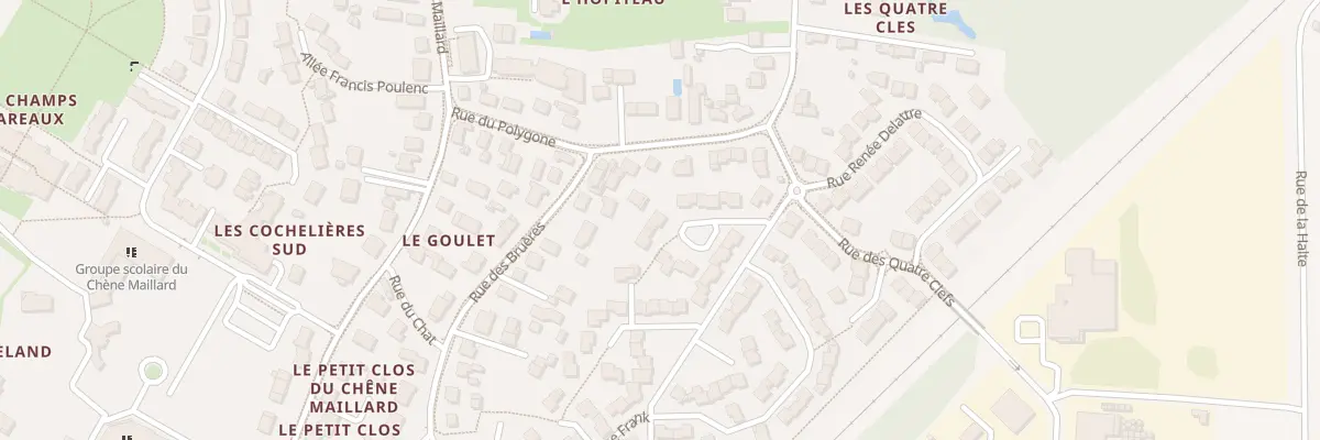 Plan du 80 All Rosa Luxemburg à Saran