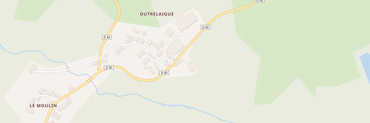 Plan du 11 Outrelaigue à Maisonnisses