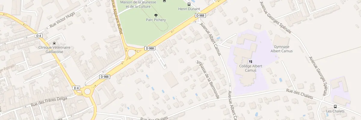 Plan du 28 Av Charles de Gaulle à Gaillac