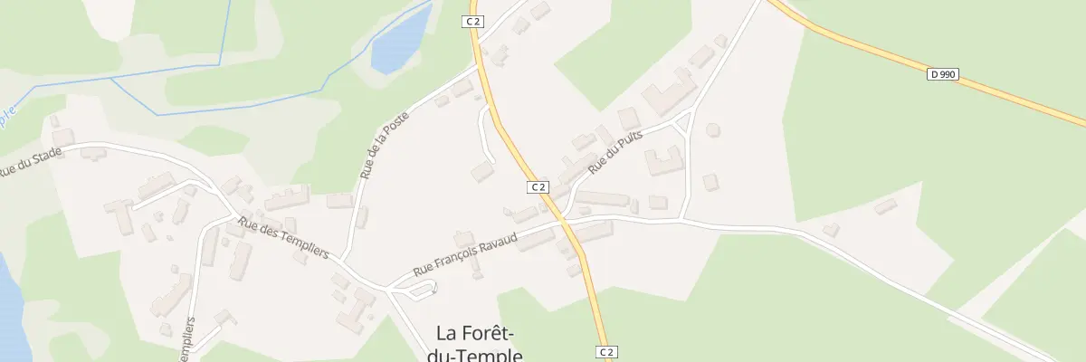 Plan du 1 Rue du Puits à La Forêt-du-Temple