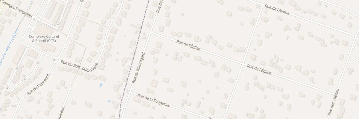 Plan du 61 Rue de l’Eglise à Lévis-Saint-Nom
