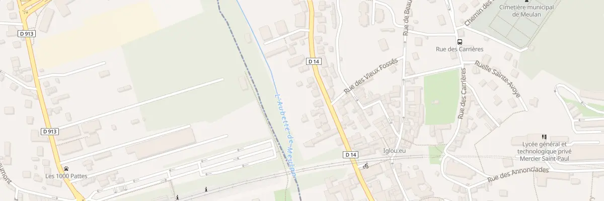 Plan du 19 Rue de Tessancourt à Meulan-en-Yvelines