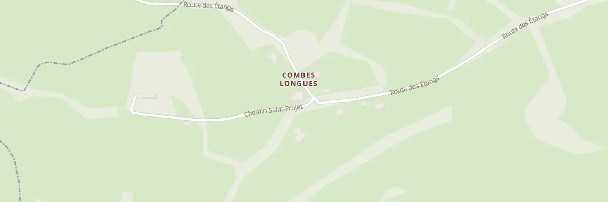Plan du 5108F Combes Longues à Issepts