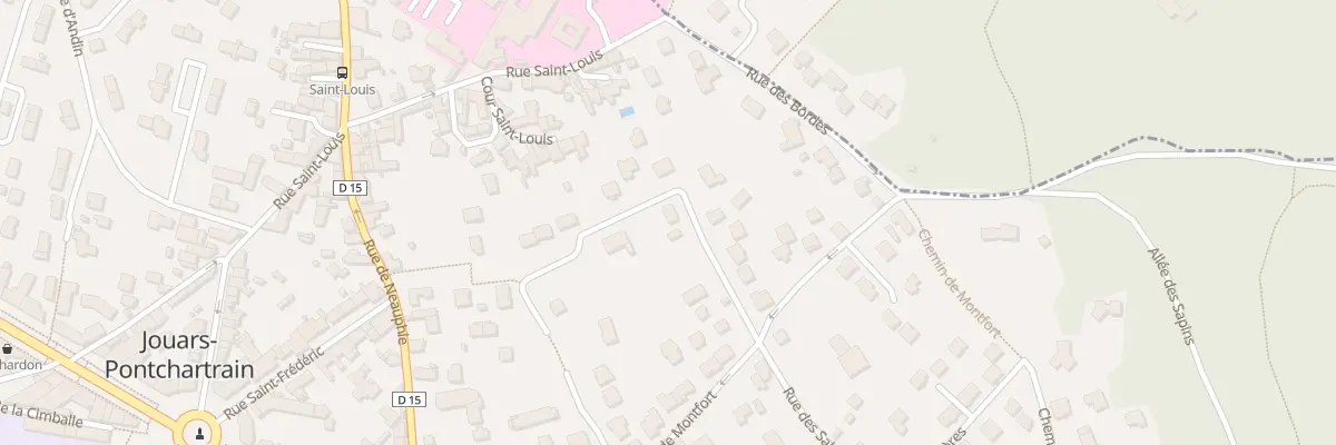 Plan du 111 Rue Raymond Lefèvre à Jouars-Pontchartrain