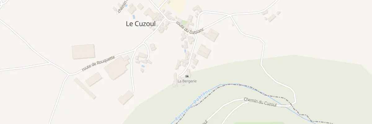 Plan du 5158 Le Cuzoul à Castanet