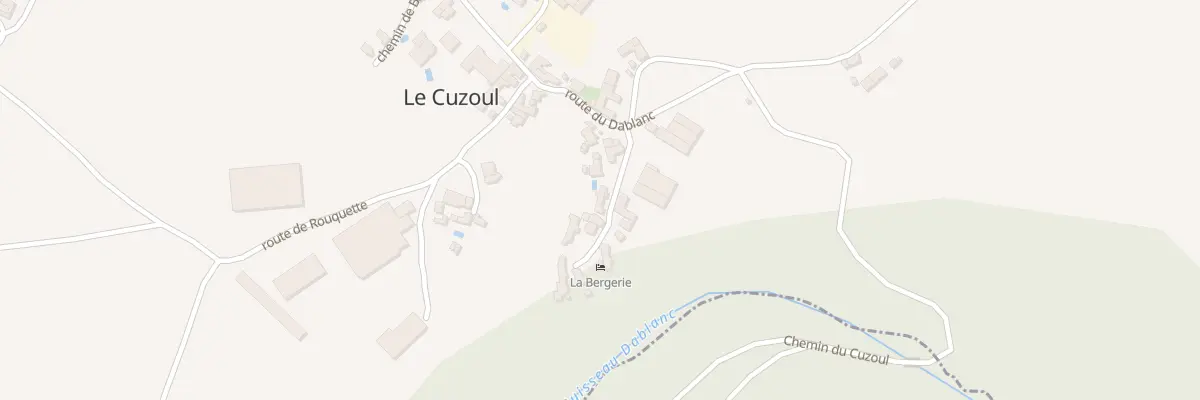 Plan du 5157A Le Cuzoul à Castanet