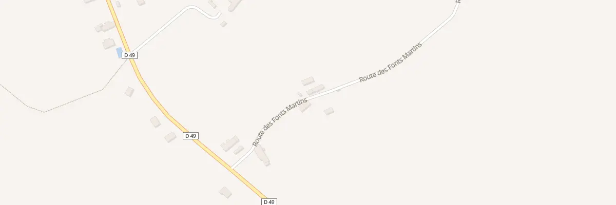 Plan du 161 Chassignieres à Montipouret
