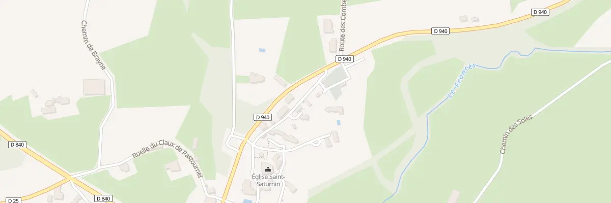 Plan du 5044 Le Bourg au Bourg