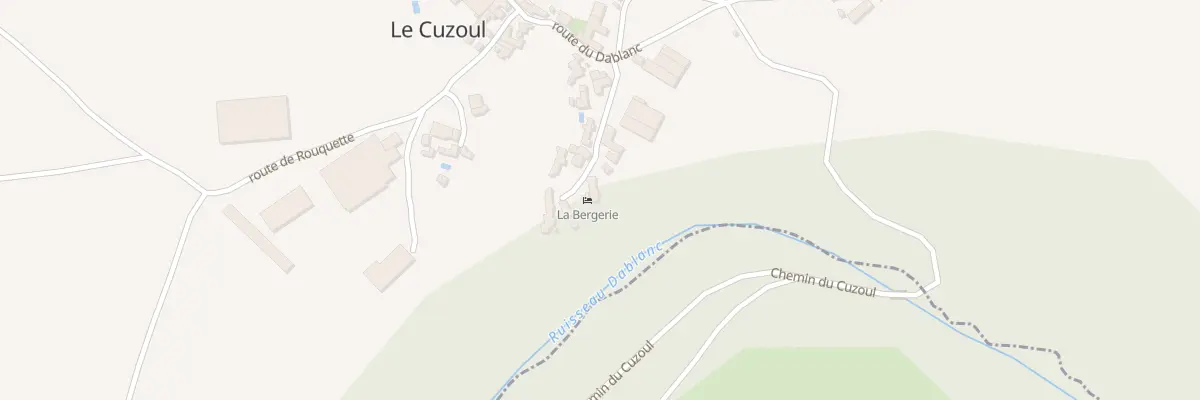 Plan du 5157 Le Cuzoul à Castanet