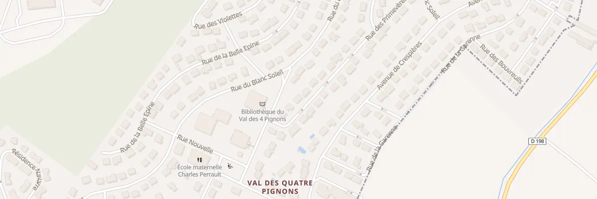 Plan du 5 Rue des Primeveres à Beynes