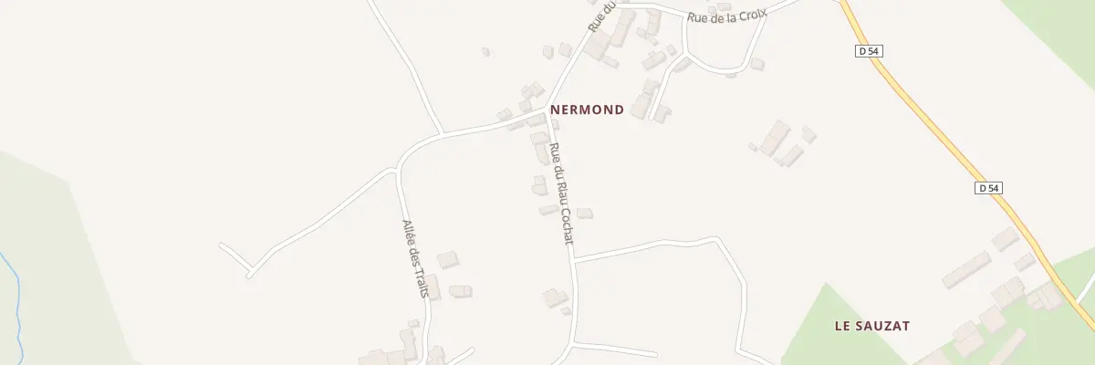 Plan du 14 Rue du Riau Cochat à Crozon-sur-Vauvre