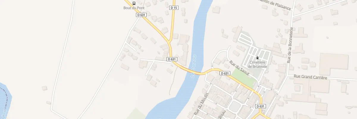 Plan du 2 Fg du Pont à Briatexte