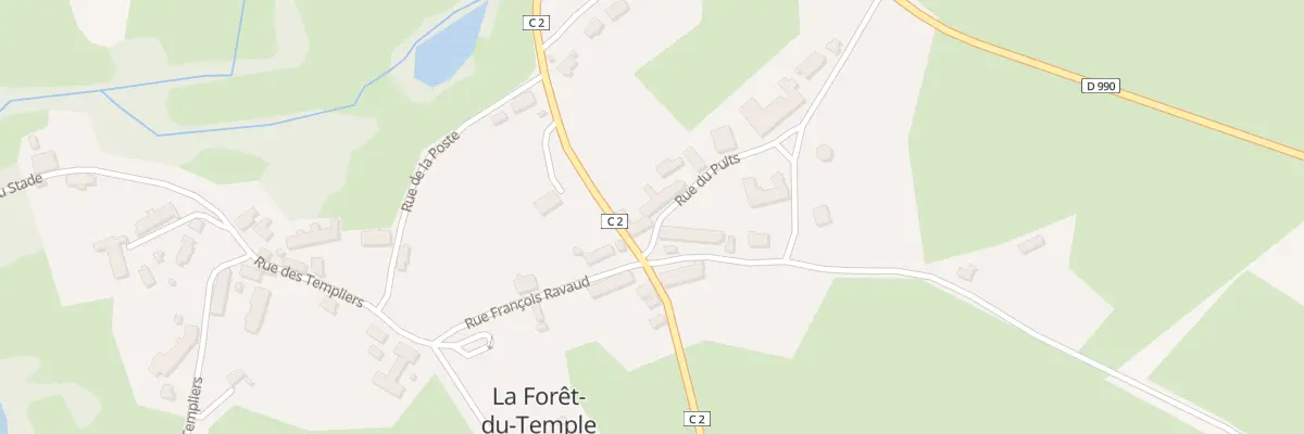 Plan du 3 Rue du Puits à La Forêt-du-Temple