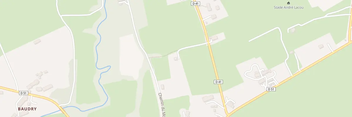 Plan du 11 Rte de Mers à Sarzay