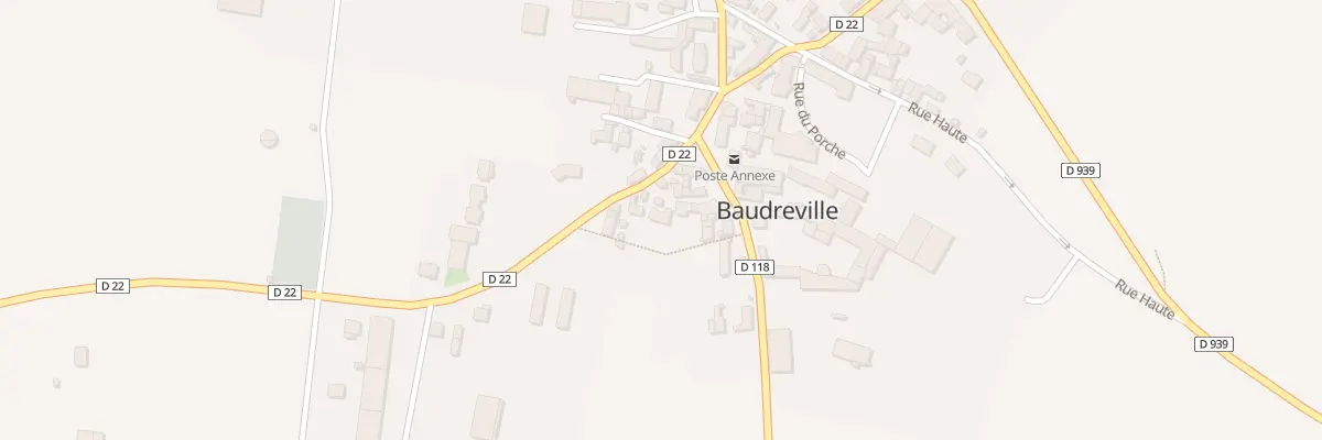 Plan du 3 Rue de la Haie Bardée à Baudreville
