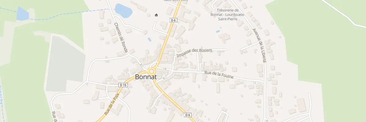 Plan du 4 Pl de La Promenade à Bonnat