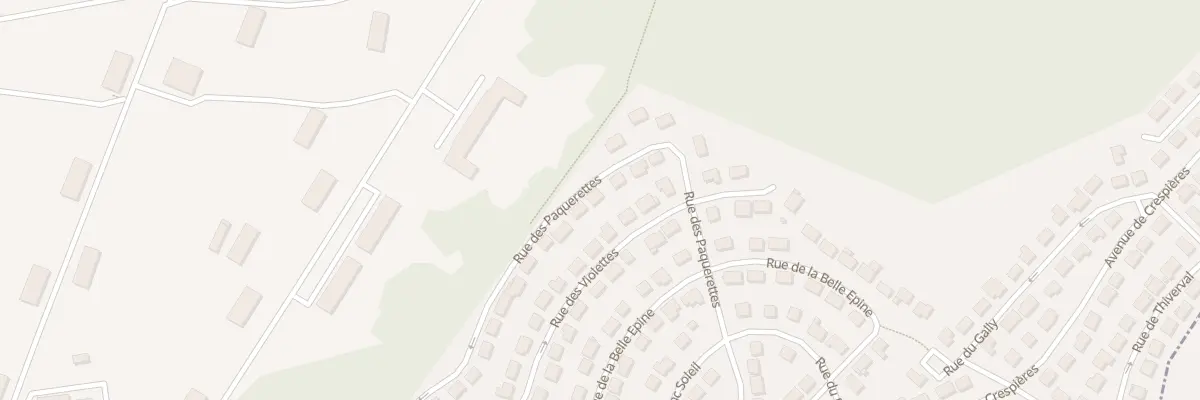 Plan du 17 Rue des Paquerettes à Beynes