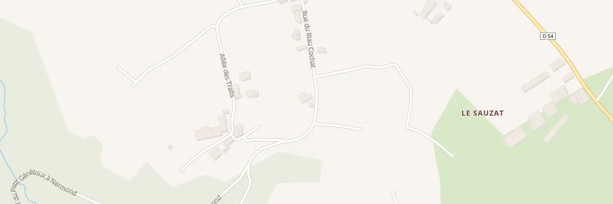 Plan du 16 Rue du Riau Cochat à Crozon-sur-Vauvre
