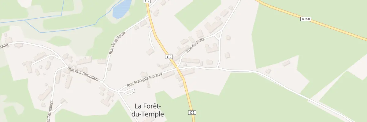 Plan du 2 Rue du Puits à La Forêt-du-Temple