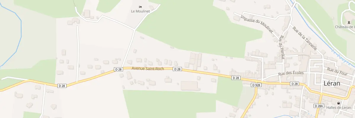 Plan du 36 Av Saint Roch à Léran
