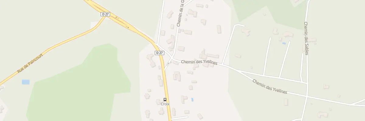 Plan du 2 Che des Yvelines à Clairefontaine-en-Yvelines