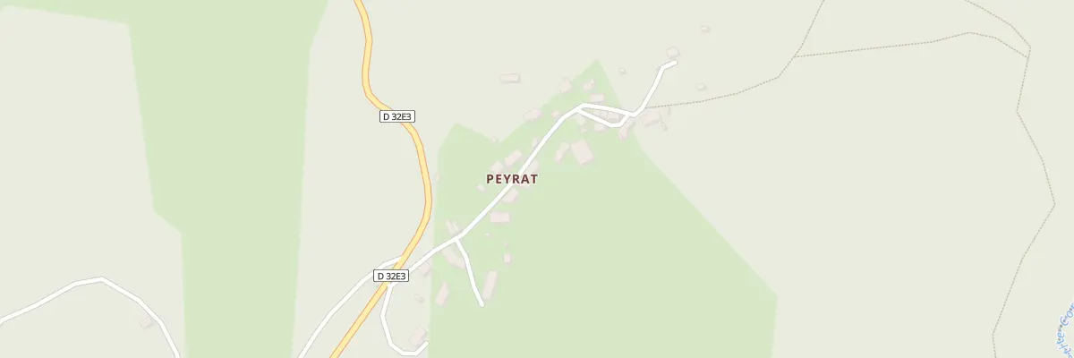 Plan du 18 Peyrat à Pradines