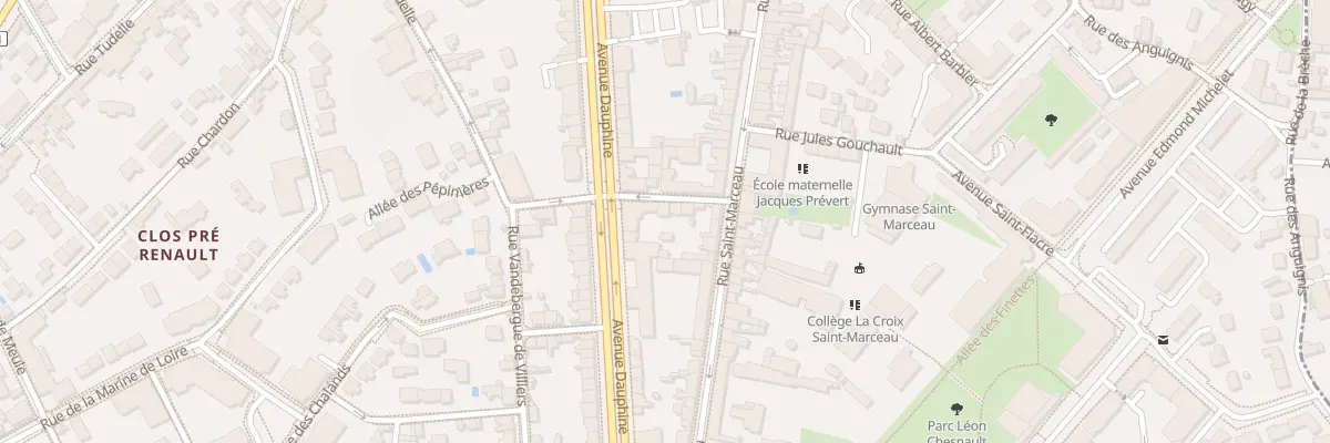 Plan du 4 Rue Duhamel du Monceau à Orléans