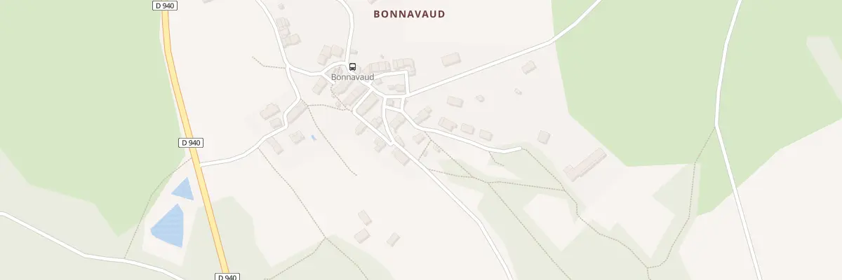 Plan du 14 Bonnavaud à Glénic