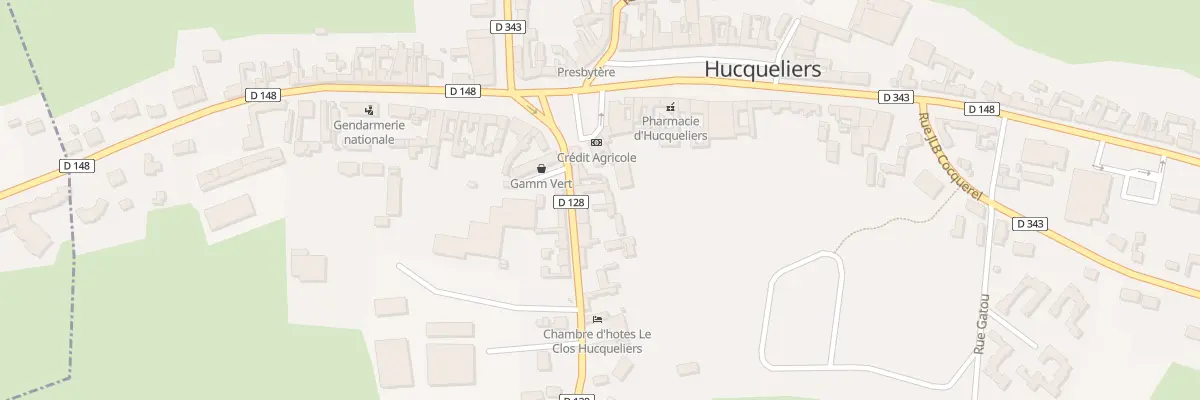 Plan du 5 Rue de l’Église à Hucqueliers