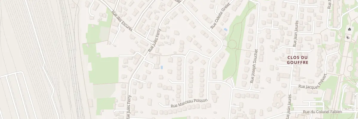 Plan du 16 Rue Anthelme Flatet à Fleury-les-Aubrais