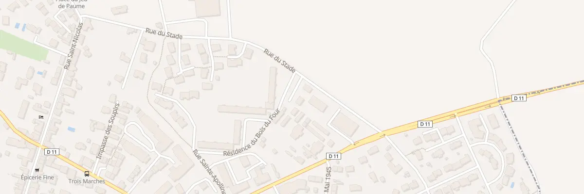 Plan du 21 Rue Marius Minnard à Neauphle-le-Château