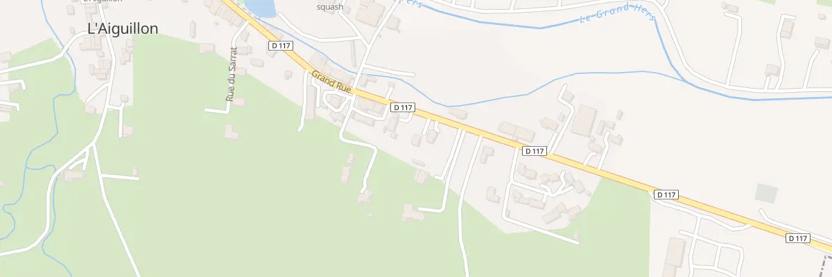 Plan du 8 Rte de Belesta à L’Aiguillon