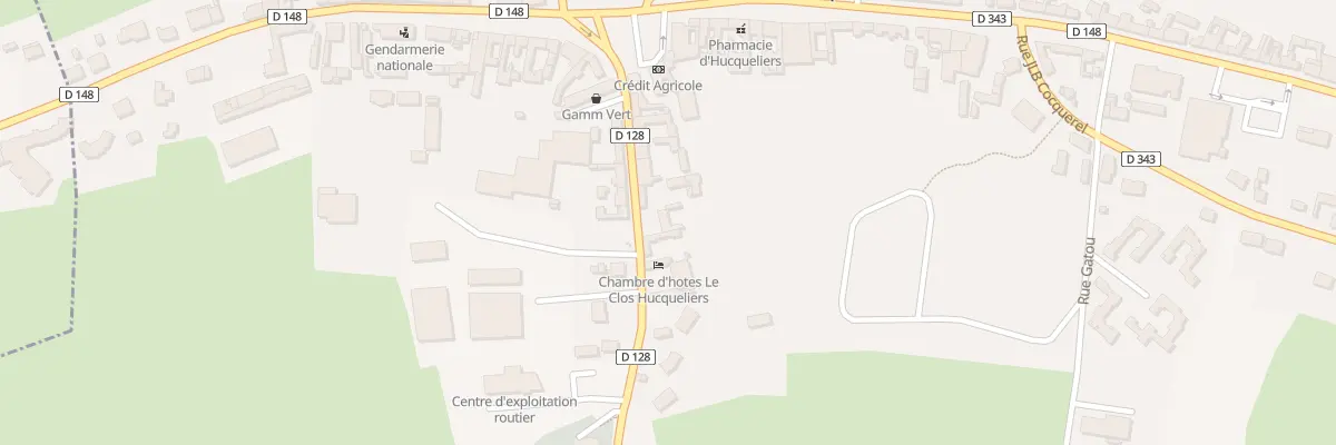 Plan du 15 Rue de l’Église à Hucqueliers