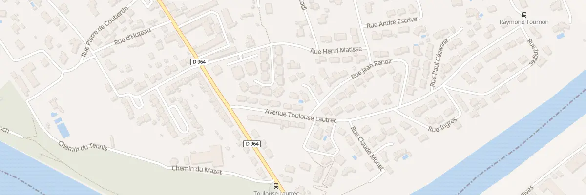 Plan du 3 Rue Jean Renoir à Gaillac