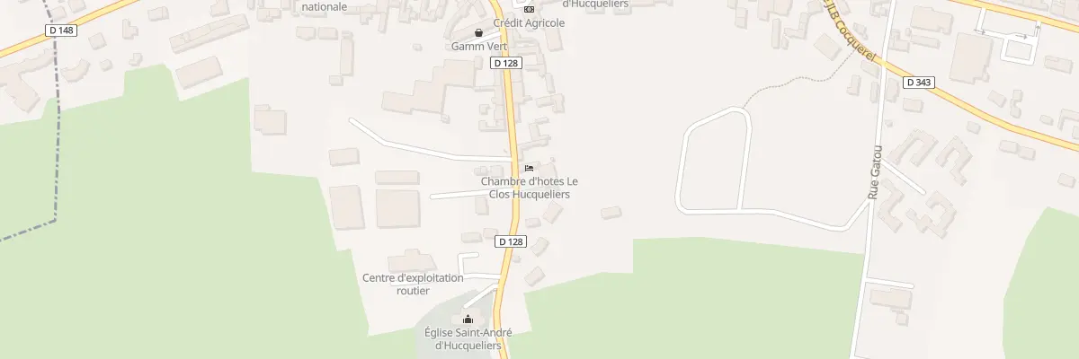 Plan du 19 Rue de l’Église à Hucqueliers