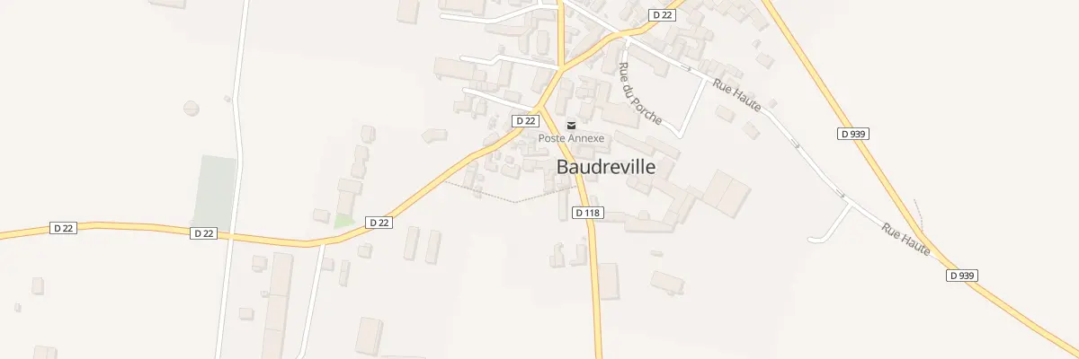 Plan du 12 Pl de l’Eglise à Baudreville