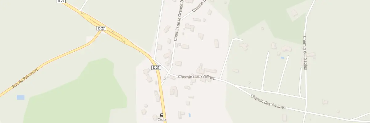 Plan du 1 Che de la Gde Breche à Clairefontaine-en-Yvelines