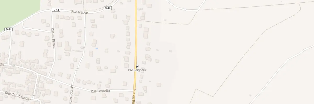 Plan du 224 Rue du Pré Seigneur à Bouafle