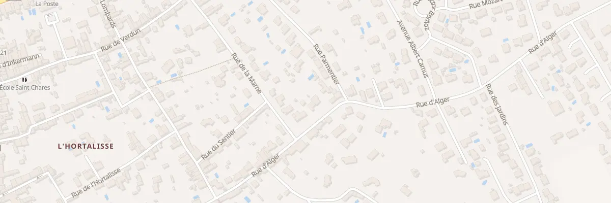 Plan du 97 Rue d’Alger à Gaillac