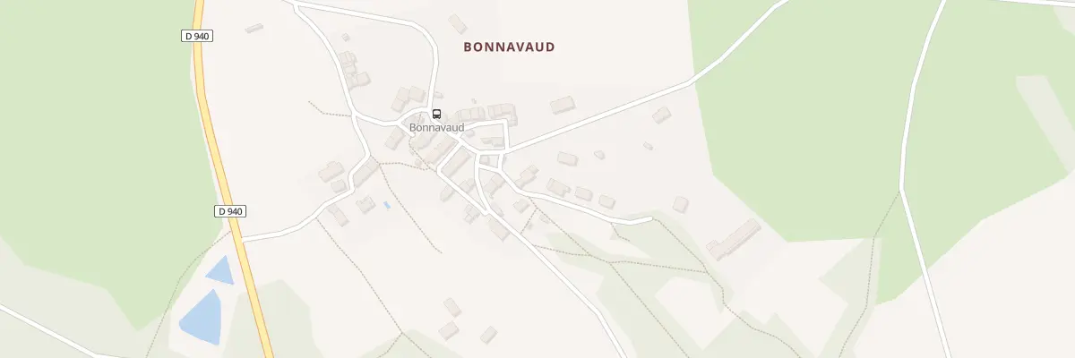 Plan du 10 Bonnavaud à Glénic